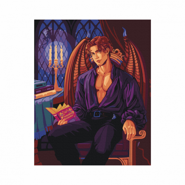 Картина за номерами «Крилатий чоловік» — 