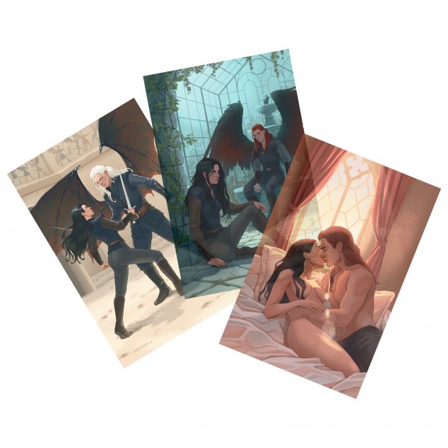 Набір оверлеїв «Змія й крила ночі»