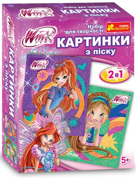 Картинка з піску. Блум і Флора