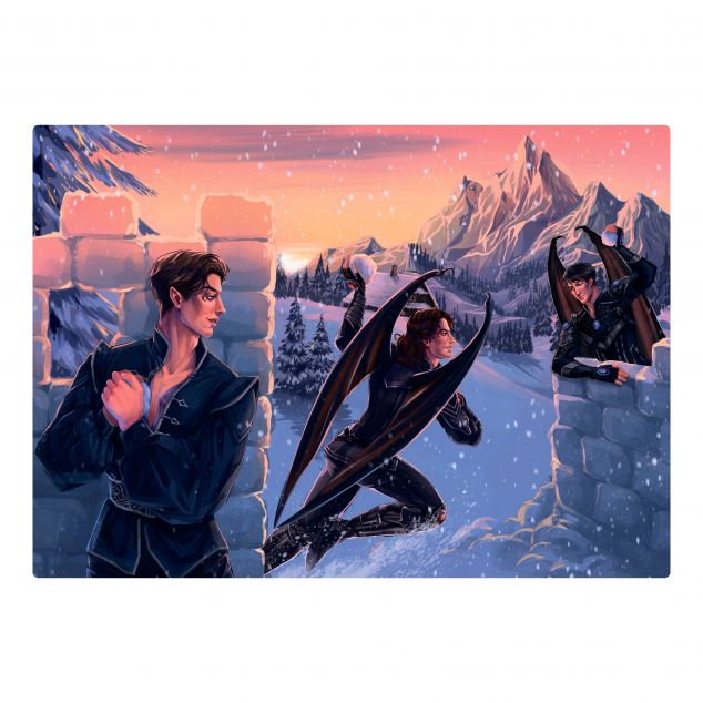 Листівка «Двір холоду і зоряного сяйва»