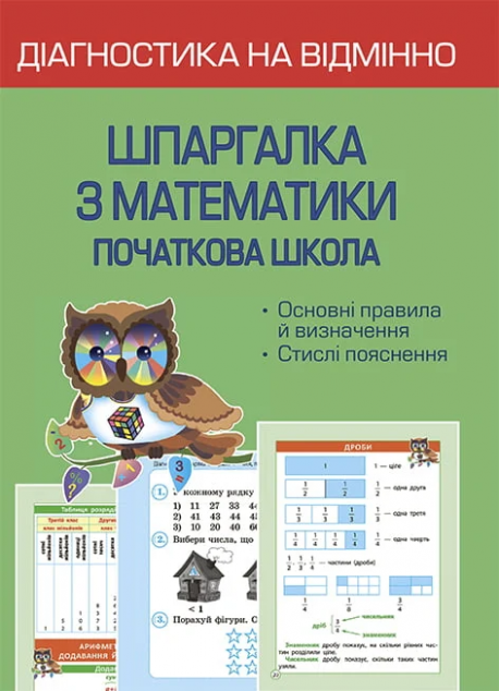 Шпаргалка з математики. Початкова школа