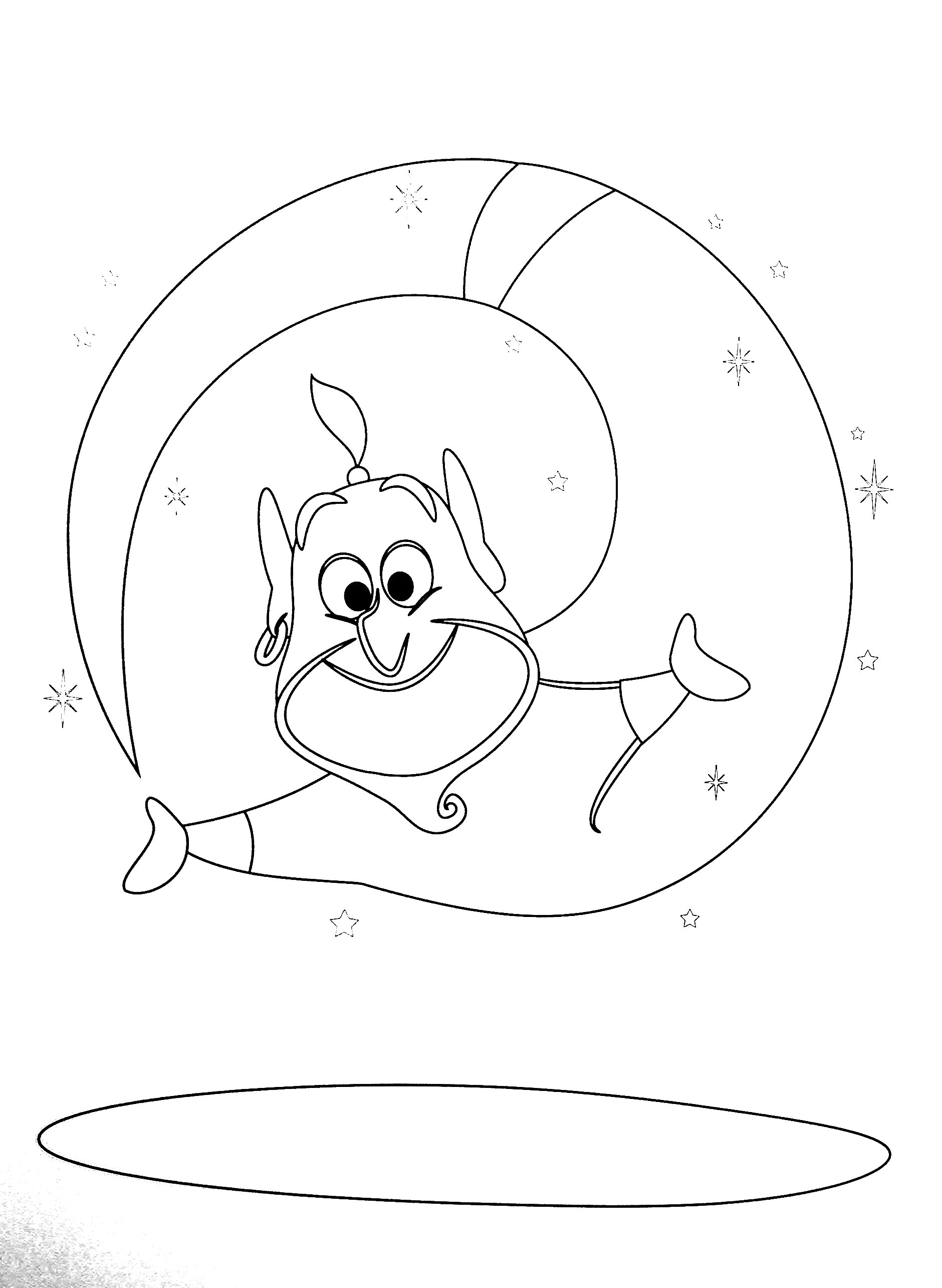 Disney Маля. Гра з кольором. Аладдін - Vivat