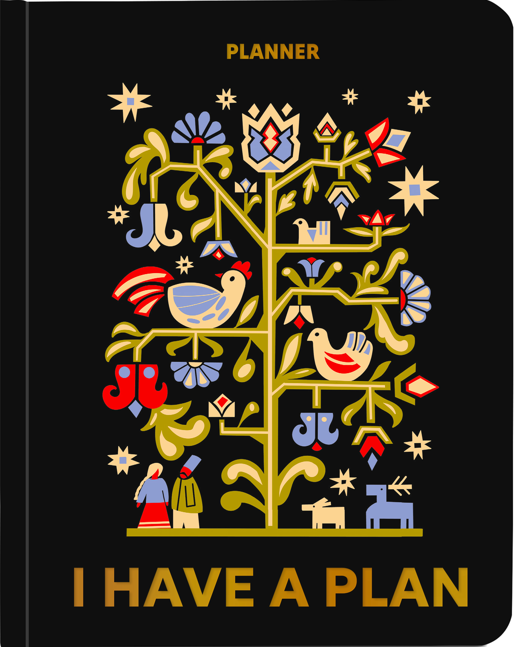 Блокнот для планування «I HAVE A PLAN» з орнаментом Блокнот для планування «I HAVE A PLAN» з орнаментом - Vivat