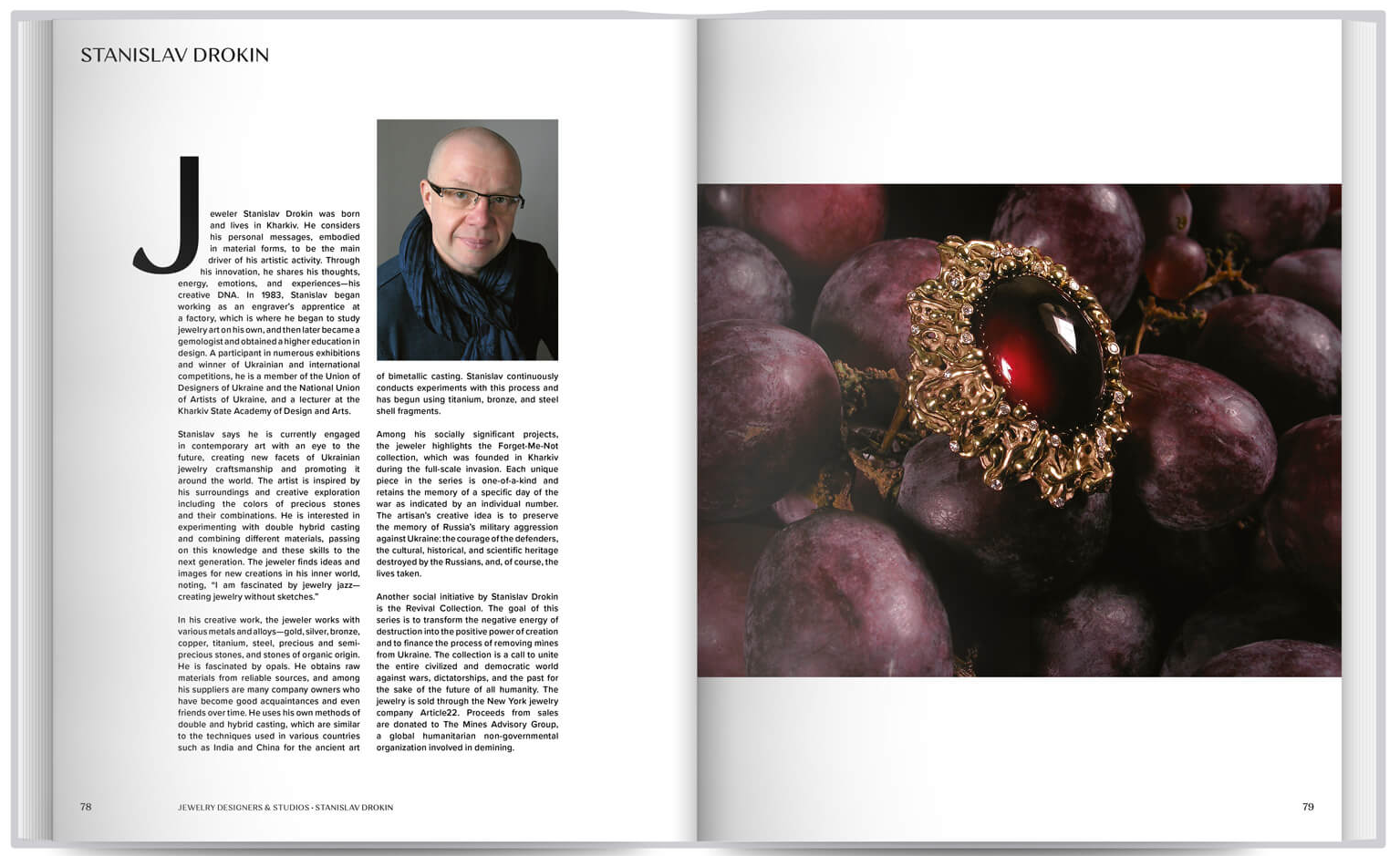 Ukrainian Jewelry / Сучасні ювелірні та художні прикраси з України - Vivat