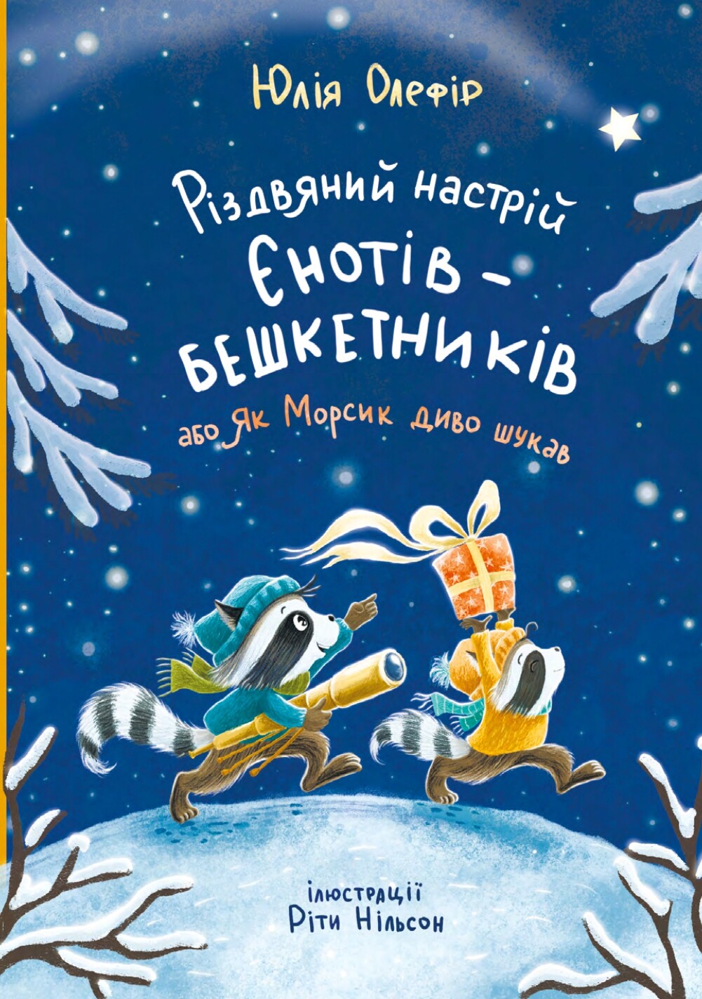 Різдвяний настрій єнотів-бешкетників, або як Морсик диво шукав - Vivat
