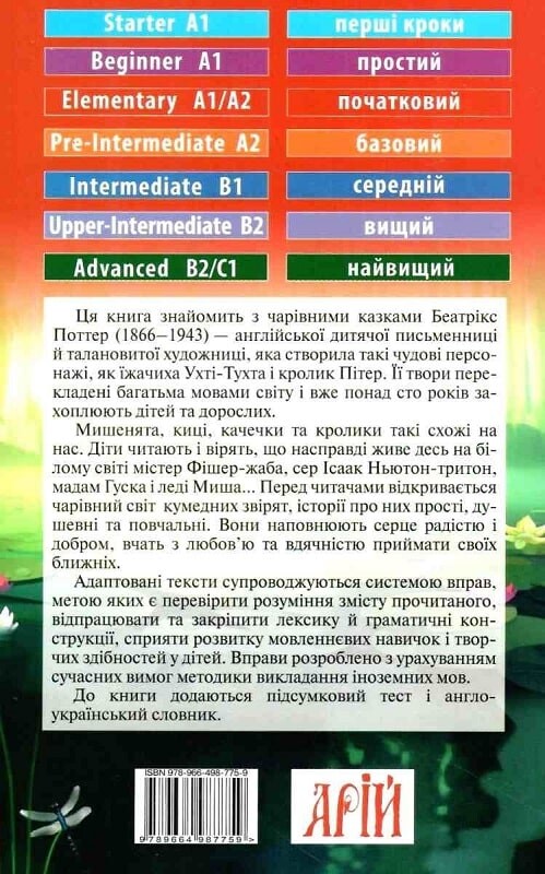 Читаю англійською. Історія про містера Джеремі Фішера - Vivat