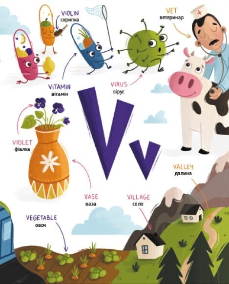 English for Kids. My Funny ABC Book - Vivat