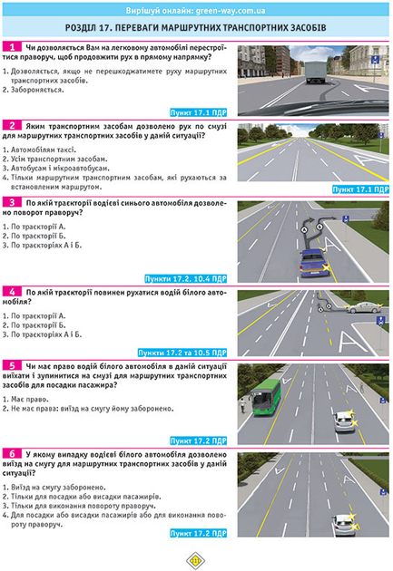 Тести за правилами дорожнього руху України - Vivat