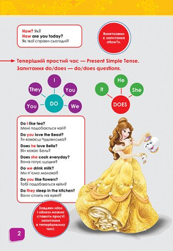 Disney. Увага! Англійська. Принцеса. Книга 1 - Vivat