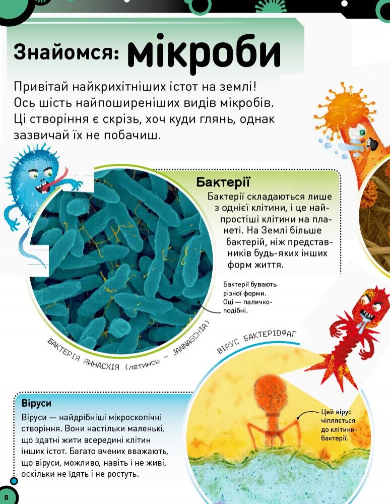 Небачені бактерії. Зухвалі бацили, підступні віруси та хитрі гриби - Vivat