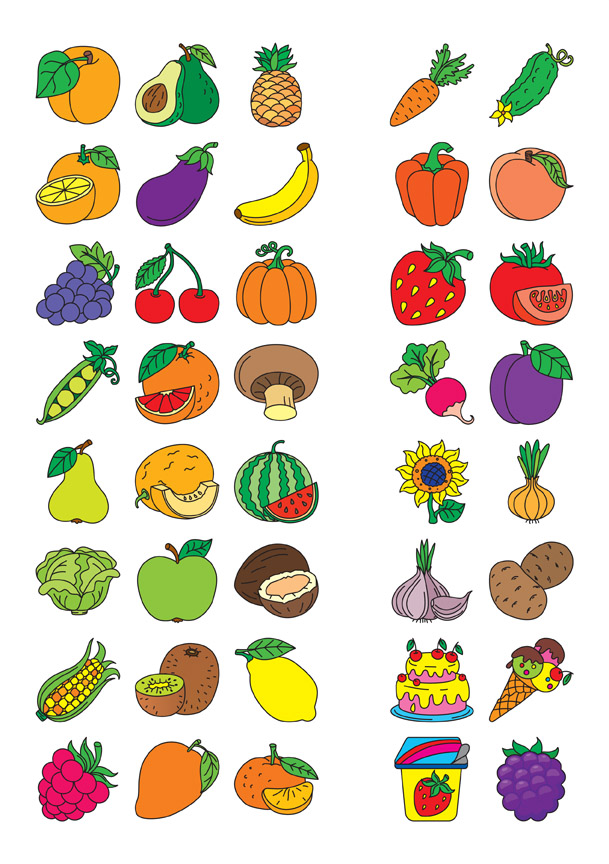 English for Kids. Фрукти й овочі. Fruit and Vegetables - Vivat