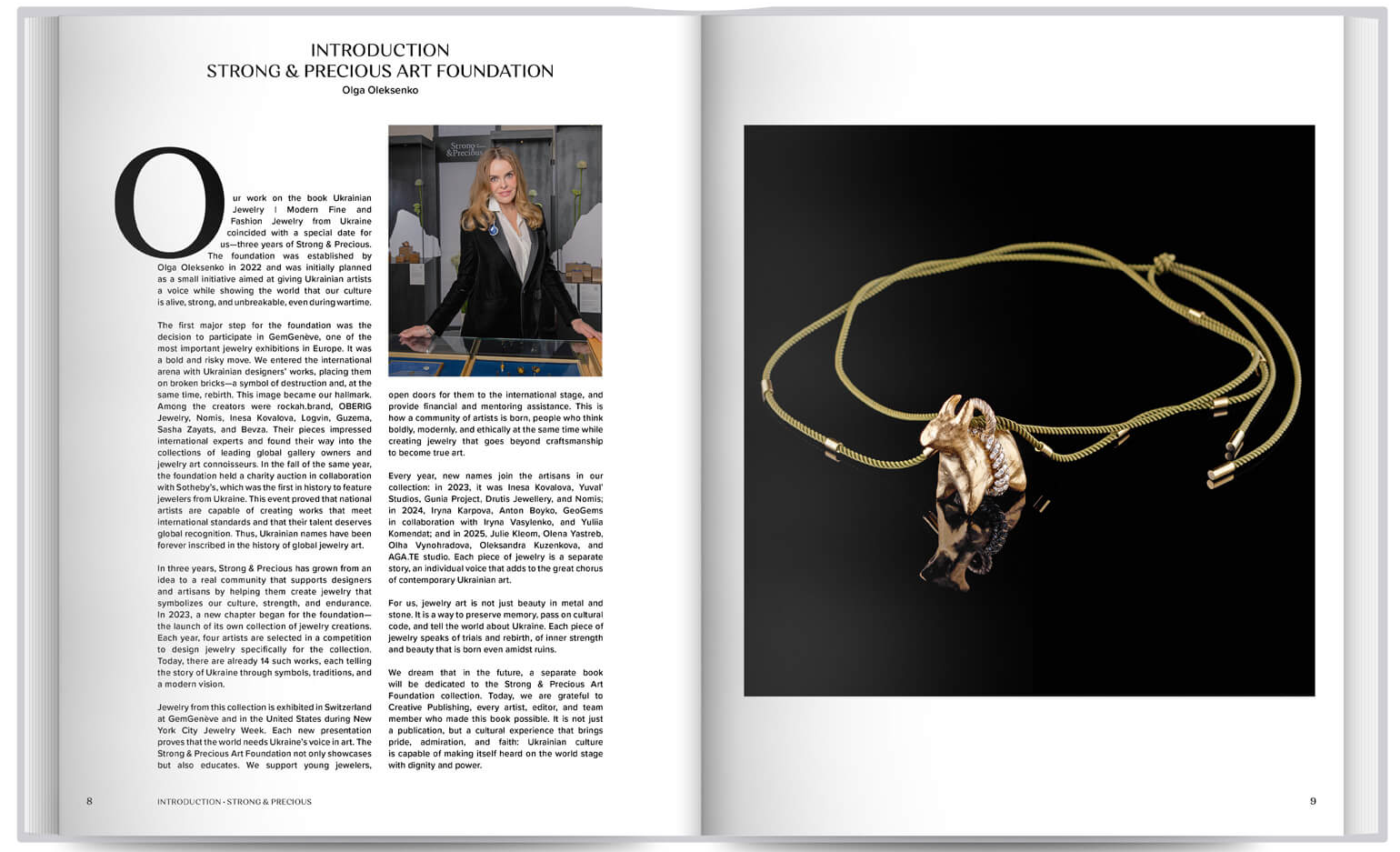 Ukrainian Jewelry / Сучасні ювелірні та художні прикраси з України - Vivat