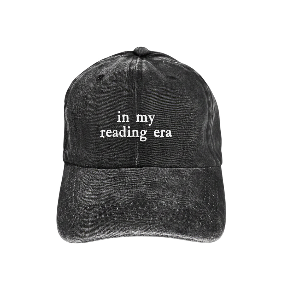 Кепка «In my reading era» (сіра) - Vivat