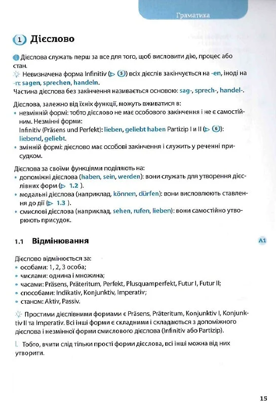 Все про німецькі дієслова. Граматика в таблицях - Vivat