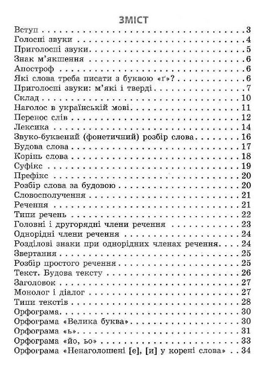 Українська мова.Таблиці та схеми. Для початкової школи - Vivat