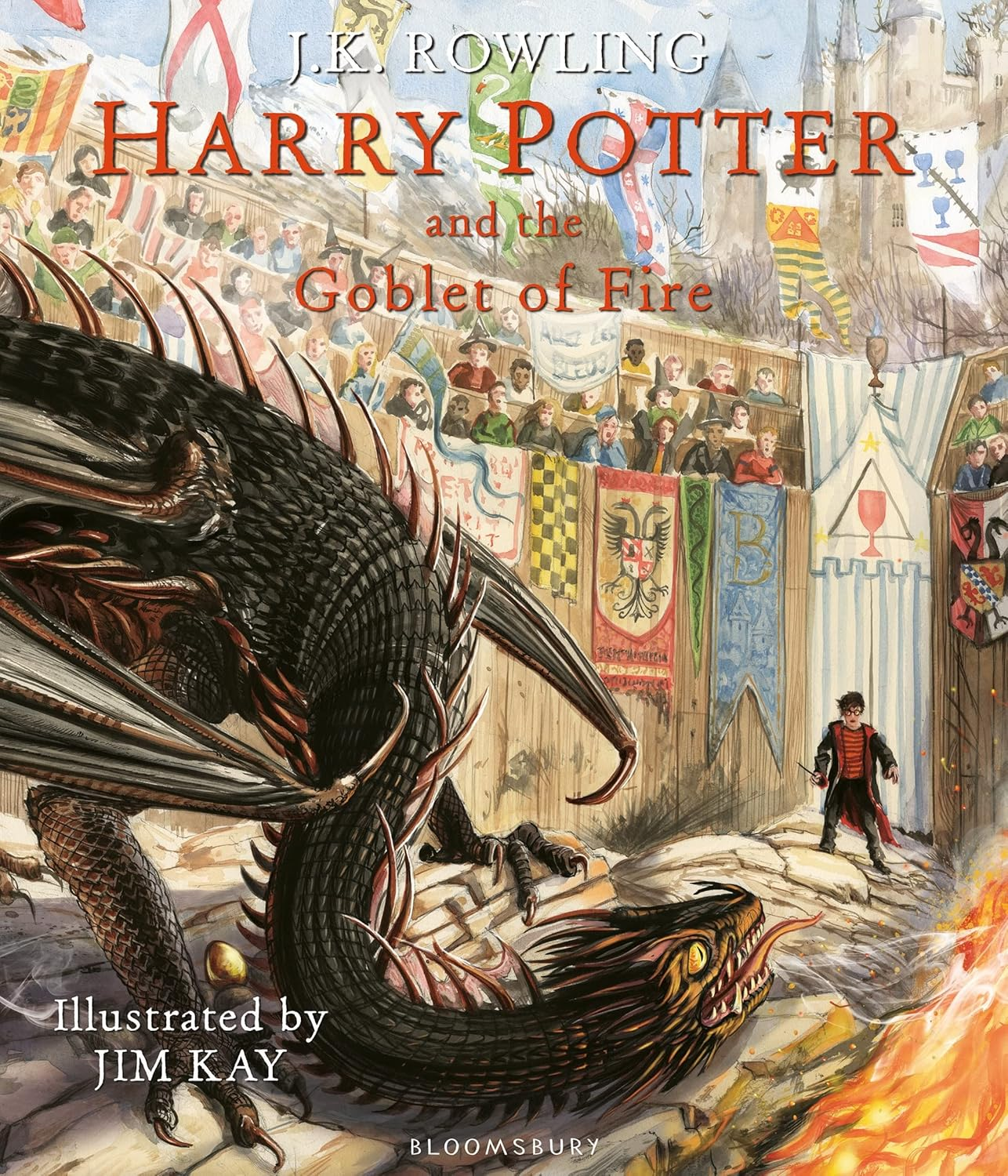 Harry Potter and the Goblet of Fire. Illustrated Edition Harry Potter and the Goblet of Fire. Illustrated Edition - Vivat