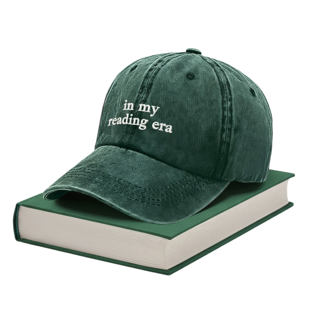 Кепка «In my reading era» (зелена) - Vivat