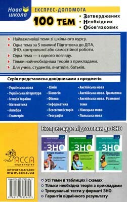 100 тем. Англійська мова. Граматика - Vivat