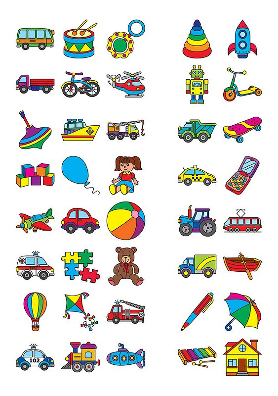 English for Kids. Іграшки і транспорт. Toys and Transport - Vivat