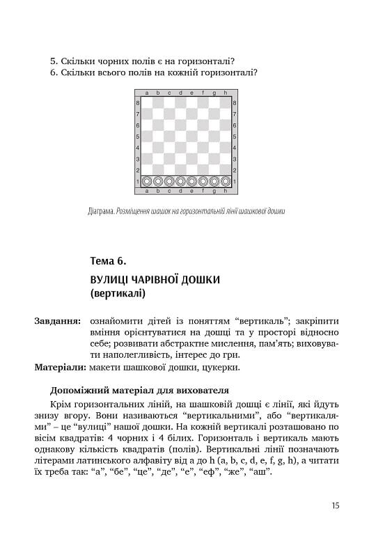 Цікаві шашки. Навчально-методичний посібник із навчання дітей старшого дошкільного віку гри в шашки - Vivat