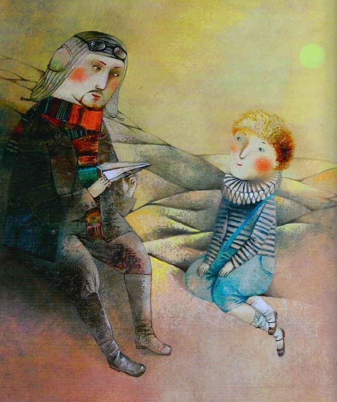 Маленький принц (у картинах Ганни Сілівончик) - Vivat