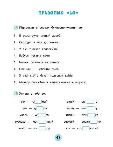 Українська мова. Тренувалочка. Зошит практичних завдань. 1 клас - Vivat