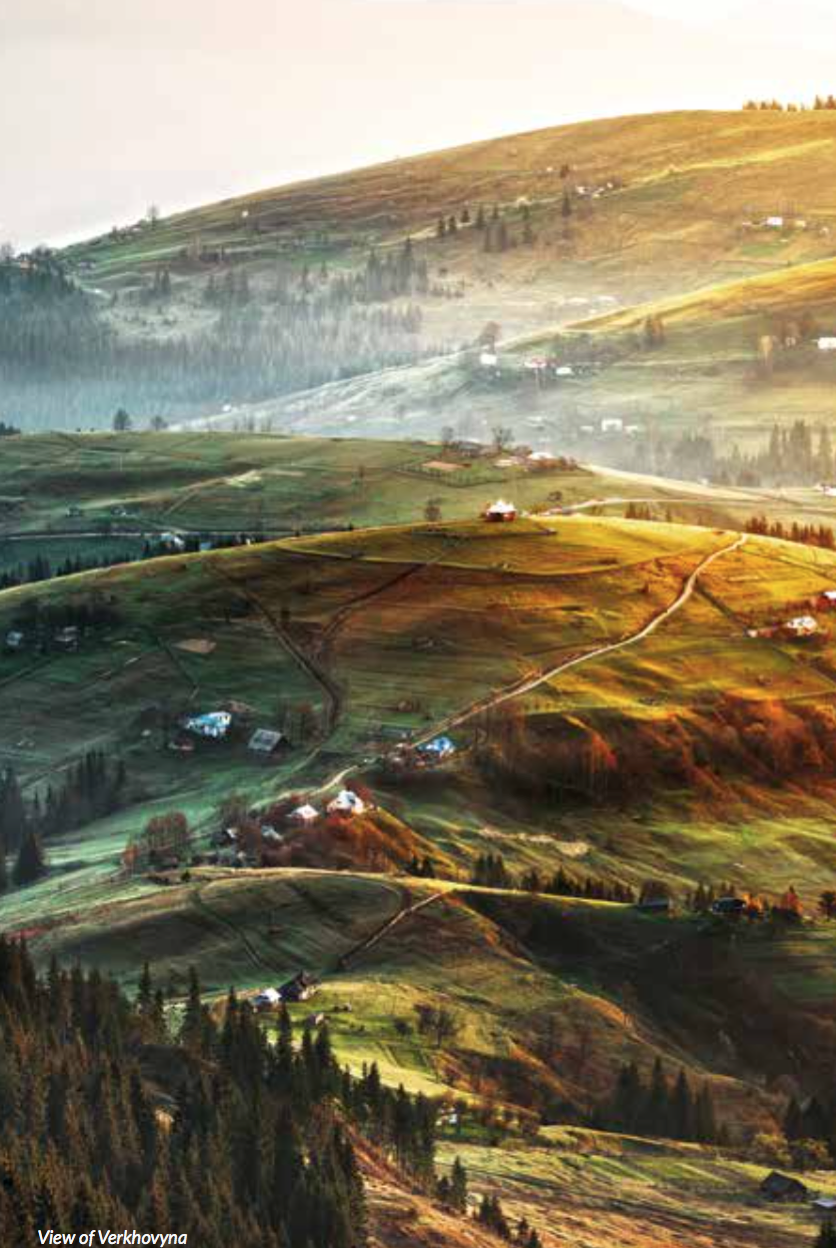 The Ukrainian Carpathians. Travel Guide - Vivat