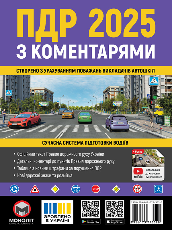 ПДР 2025 з коментарями - Vivat