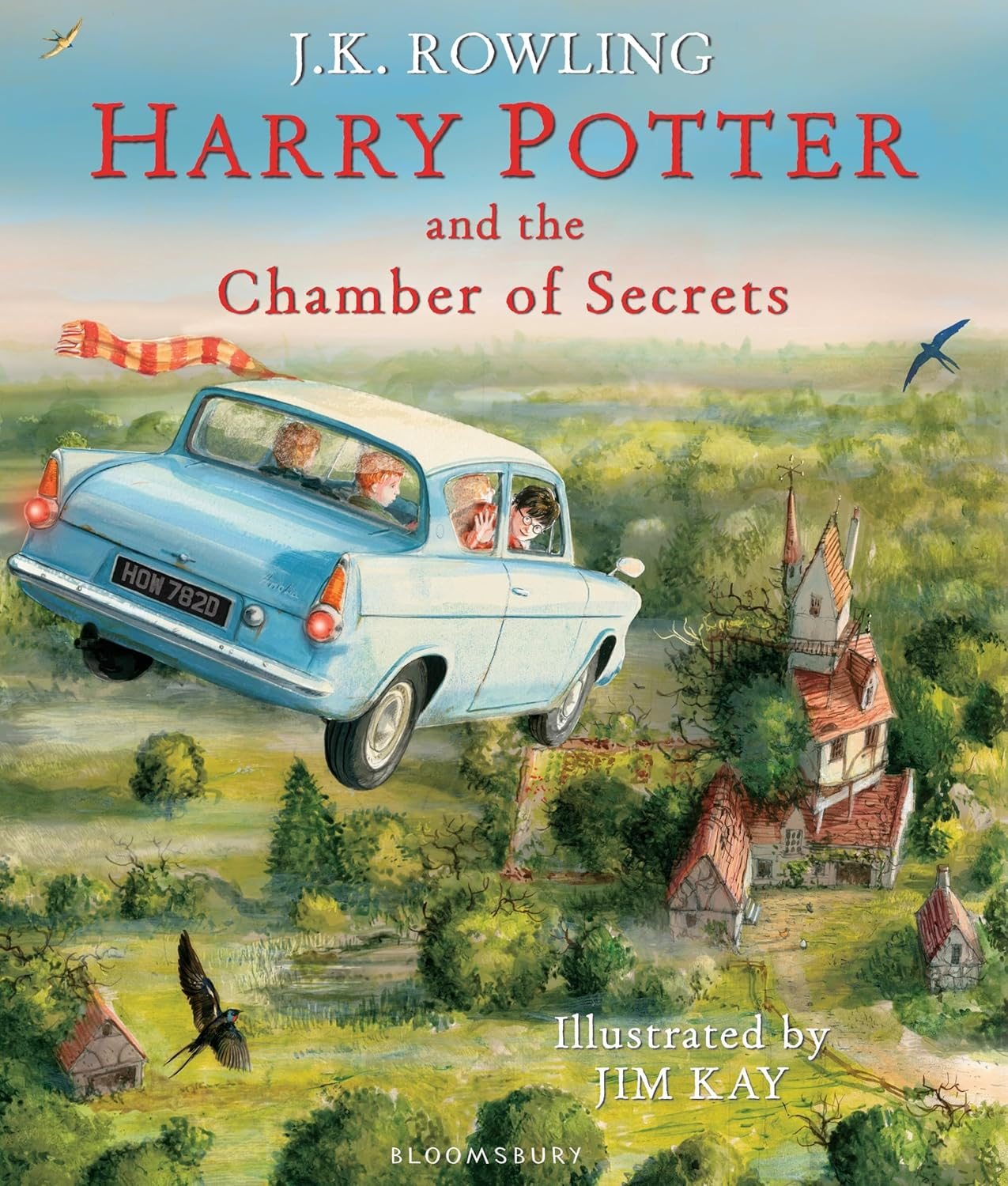 Harry Potter and the Chamber of Secrets. Illustrated Edition (Hardcover) - Vivat