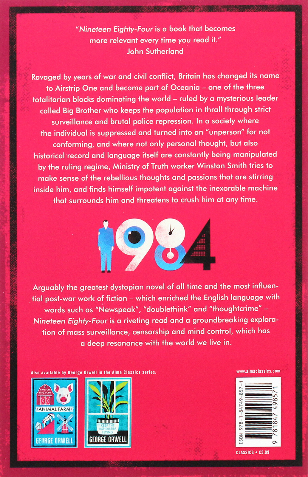 1984 (Alma Classics) - Vivat