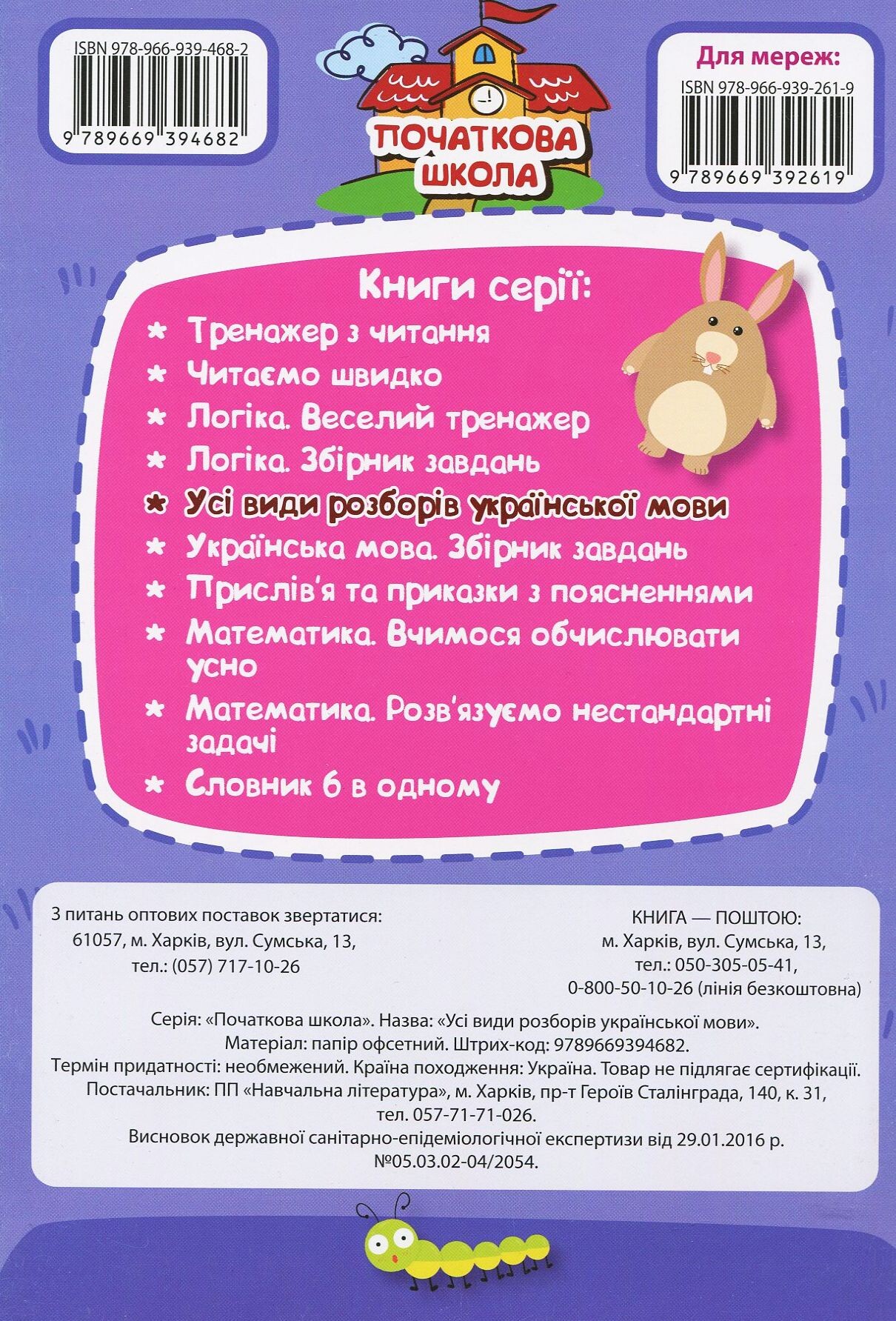 Усі види розборів української мови. 1-4 клас - Vivat
