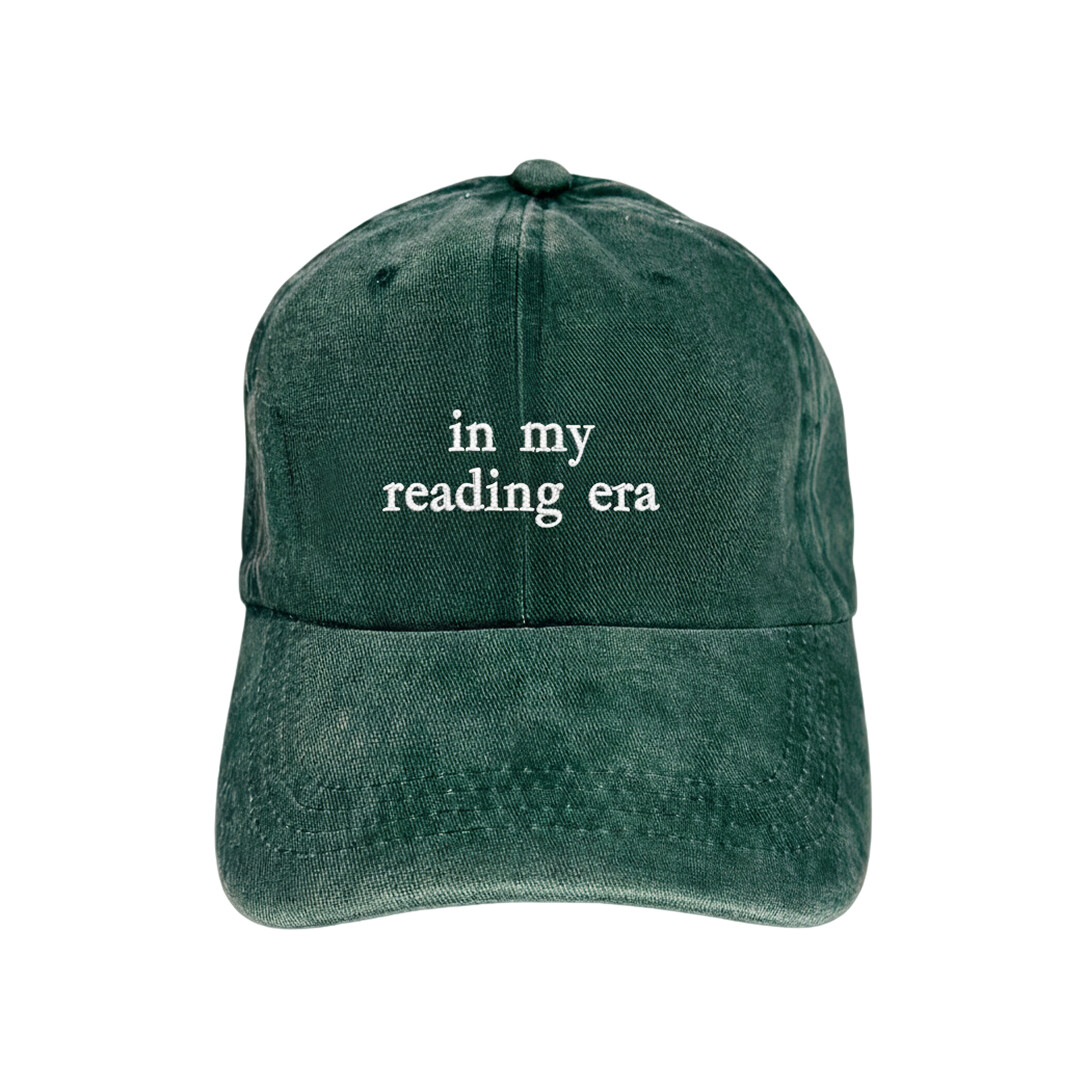 Кепка «In my reading era» (зелена) - Vivat
