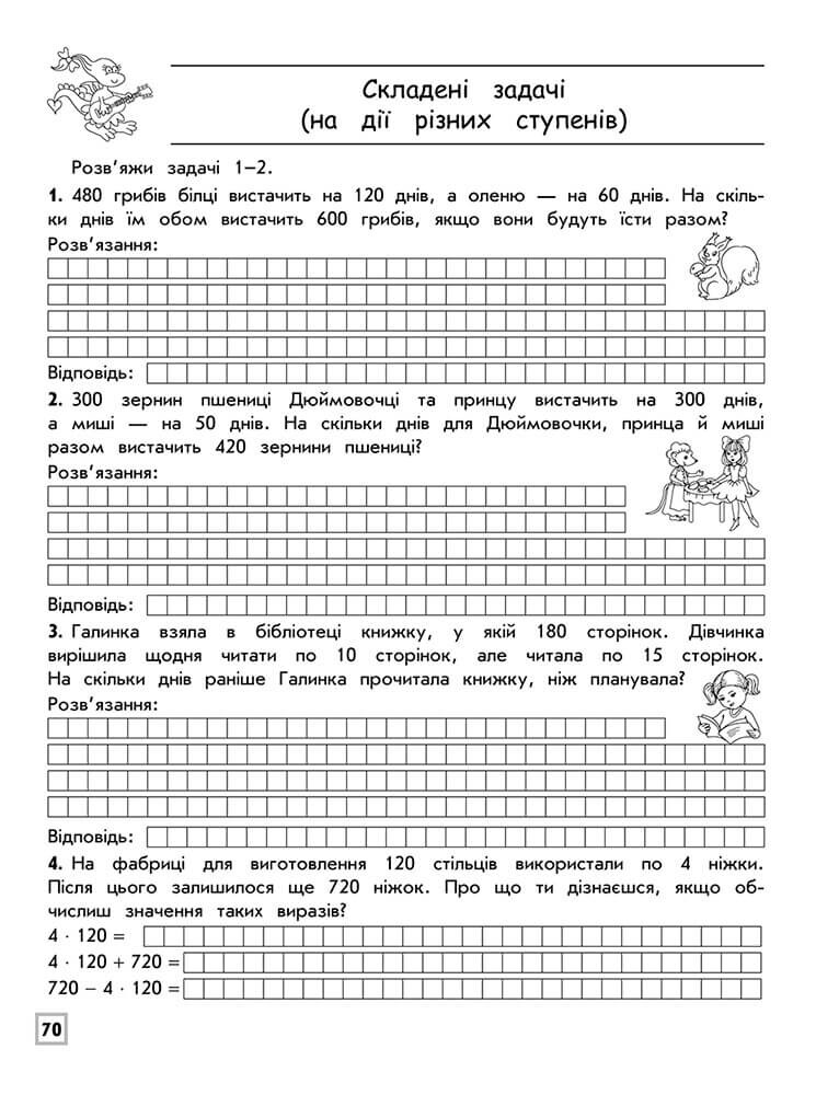 Комплексний тренажер. Математика. 4 клас - Vivat