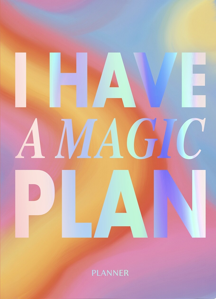 Блокнот для планування «I HAVE A MAGIC PLAN» градієнт Блокнот для планування «I HAVE A MAGIC PLAN» градієнт - Vivat