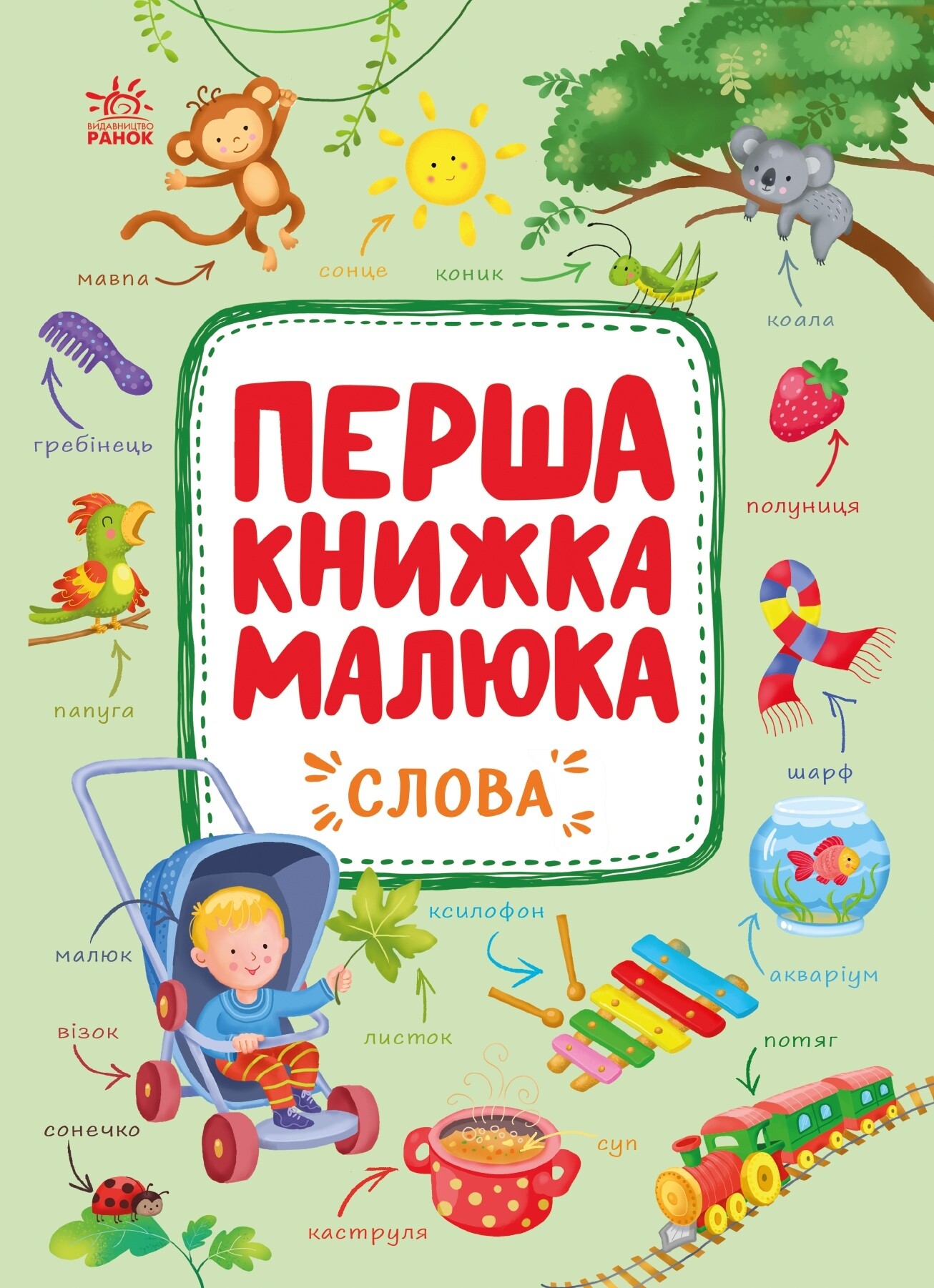 Перша книжка малюка. Слова Перша книжка малюка. Слова - Vivat