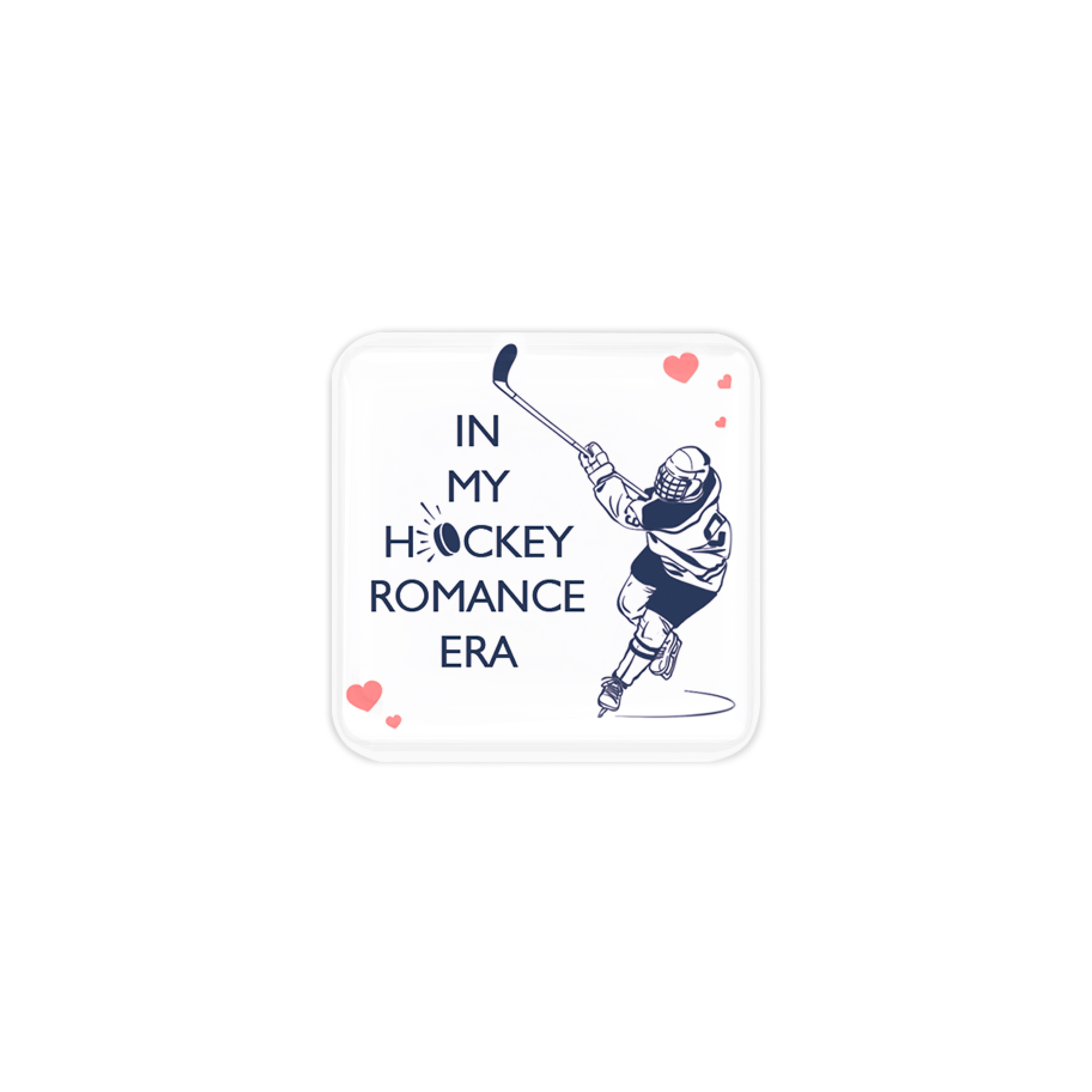 Наліпка «In my hockey romance era» - Vivat