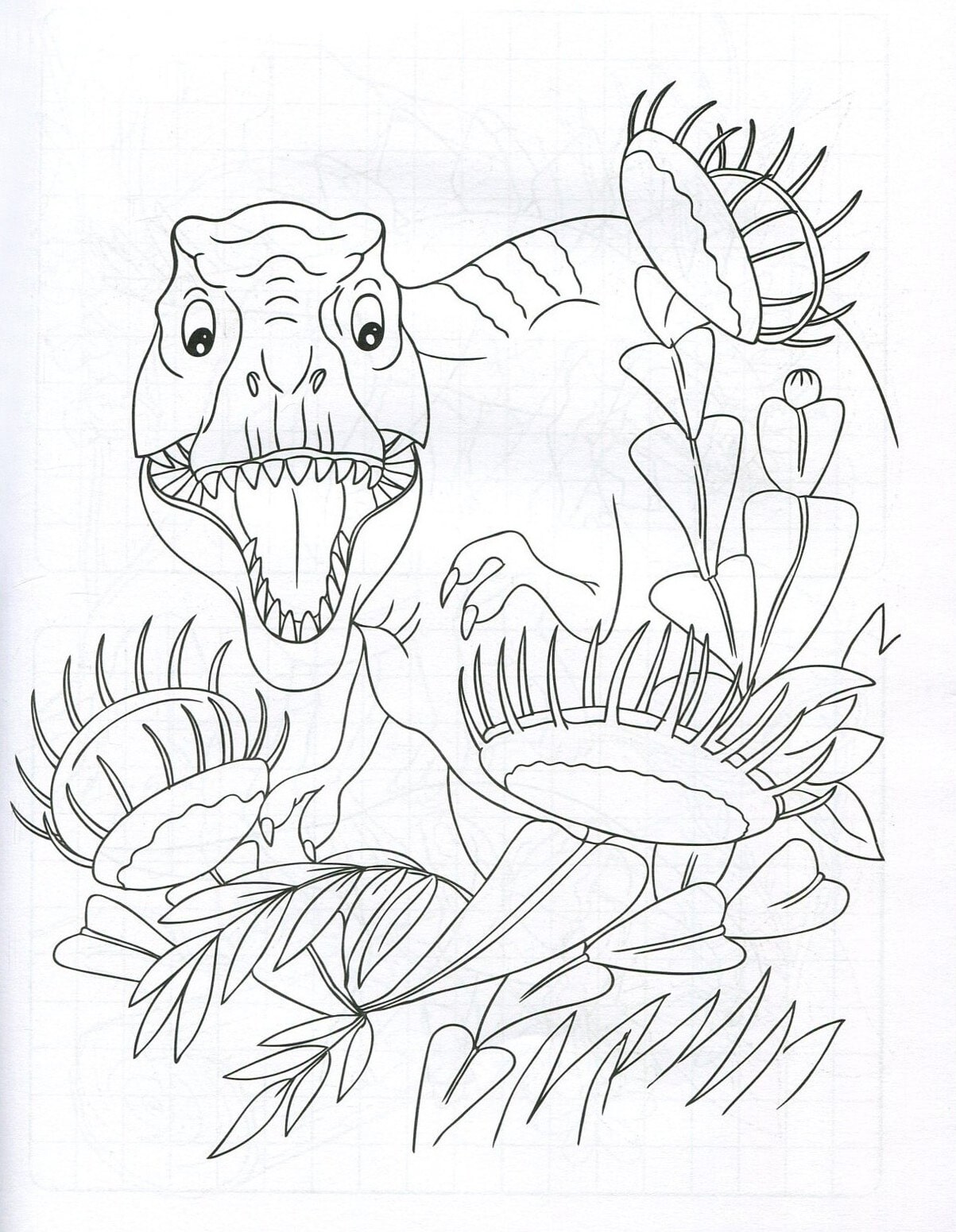 Динозаври. Велика книга розмальовок - Vivat
