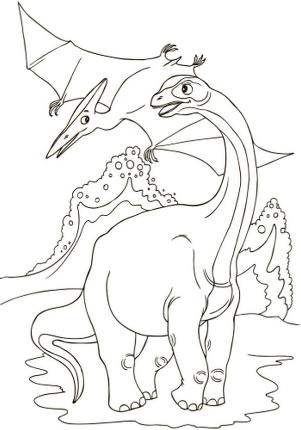 Динозаври. Велика книга розмальовок - Vivat